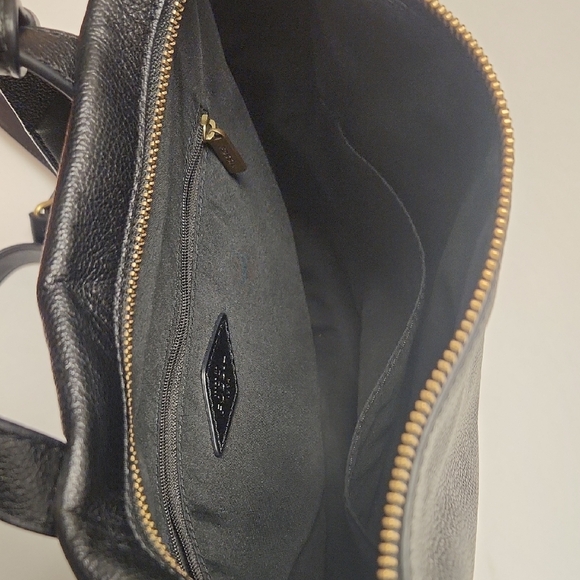 Fossil Elina Leather Convertable Backpack Black - Picture 3 of 5